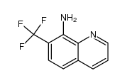 8-氨基-7-三氟甲基喹啉结构式