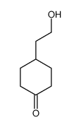 4-(2-羟乙基)环己酮结构式