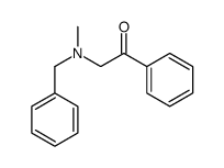 2-[benzyl(methyl)amino]-1-phenylethanone结构式