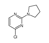 4-氯-2-(吡咯烷-1-基)嘧啶结构式