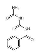 N-(carbamoylthiocarbamoyl)benzamide结构式