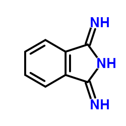 1,3-二亚胺基异吲哚啉结构式