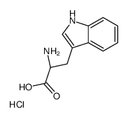 D-Tryptophan monohydrochloride Structure