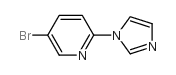 5-BROMO-2-IMIDAZOL-1-YL-PYRIDINE Structure