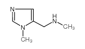 N-METHYL-N-[(1-METHYL-1H-IMIDAZOL-5-YL)METHYL]AMINE结构式