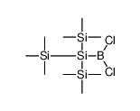 dichloroboranyl-tris(trimethylsilyl)silane Structure
