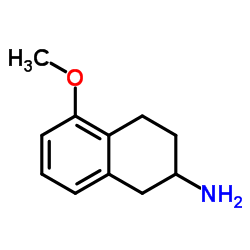 5-甲氧基-2-四氢萘胺结构式