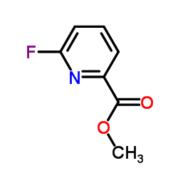 Methyl 6-fluoropicolinate structure