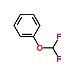 (Difluoromethoxy)benzene Structure