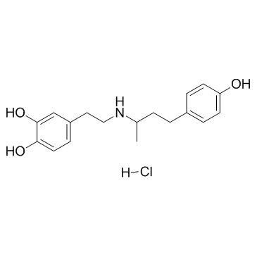 Dobutamine hydrochloride structure