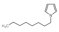 1-正辛基吡咯结构式