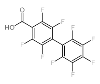 [1,1'-Biphenyl]-4-carboxylicacid, 2,2',3,3',4',5,5',6,6'-nonafluoro- Structure