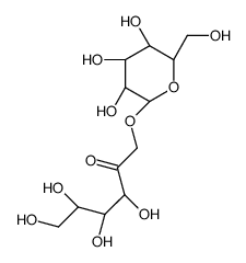1-O-Alpha-D-吡喃葡萄糖基-D-呋喃果糖结构式