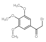 2-溴-1-(3,4,5-三甲氧基苯基)乙酮结构式