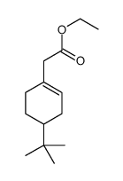 ethyl 2-(4-tert-butylcyclohexen-1-yl)acetate结构式