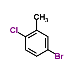 4-Bromo-1-chloro-2-methylbenzene Structure