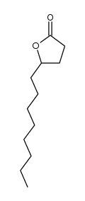 5-octyldihydro-2(3H)-furanone Structure