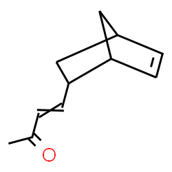 [1alpha,2beta(E),4alpha]-4-bicyclo[2.2.1]hept-5-en-2-yl-3-buten-2-one结构式