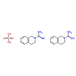 硫酸异喹胍结构式