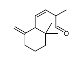 4-(2,2-dimethyl-6-methylidenecyclohexyl)-2-methylbut-3-enal结构式