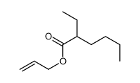 prop-2-enyl 2-ethylhexanoate结构式