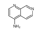 1,7-萘啶-4-胺结构式