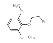 2-(2-溴乙氧基)-1,3-二甲氧基苯结构式
