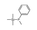 methyl-phenyl-trimethylsilylphosphane结构式