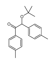 1,2-bis(4-methylphenyl)-2-[(2-methylpropan-2-yl)oxy]ethanone Structure