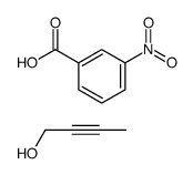 but-2-yn-1-ol,3-nitrobenzoic acid Structure
