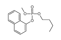butyl methyl naphthalen-1-yl phosphate Structure
