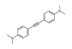 双(4-二甲基氨基苯基 )乙炔结构式