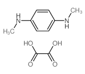 1-N,4-N-dimethylbenzene-1,4-diamine,oxalic acid结构式