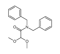 N,N-dibenzyl-2,2-dimethoxyacetamide Structure