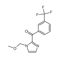 (1-methoxymethyl-1H-imidazol-2-yl)-(3-trifluoromethyl-phenyl)-methanone Structure