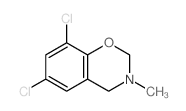 2H-1,3-Benzoxazine,6,8-dichloro-3,4-dihydro-3-methyl-结构式