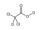deuterio 2,2-dichloro-2-deuterioacetate Structure