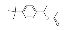 1-(α-acetoxyethyl)-4-t-butylbenzene Structure