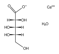 L-arabinonic acid , calcium salt结构式