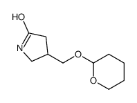 4-(oxan-2-yloxymethyl)pyrrolidin-2-one结构式