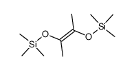 2,3-bis(trimethylsilyloxy)-2-butene Structure