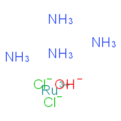 tetraamminedichlororuthenium hydroxide structure