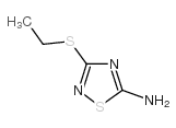 3-(乙基硫代)-1,2,4-噻二唑-5-胺结构式