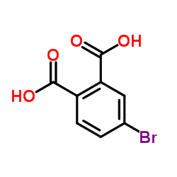 4-溴邻苯二甲酸结构式