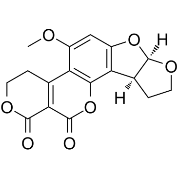 黄曲霉毒素G2结构式