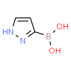 (1H-Pyrazol-5-yl)boronic acid Structure