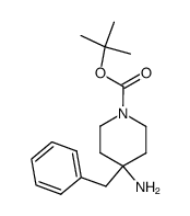 tert-butyl 4-amino-4-benzylpiperidine-1-carboxylate picture