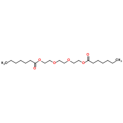 三甘醇二庚酸酯结构式