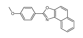 2-(4-methoxyphenyl)benzo[e][1,3]benzoxazole结构式