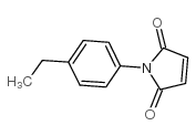 N-(4-乙基苯基)马来酸结构式